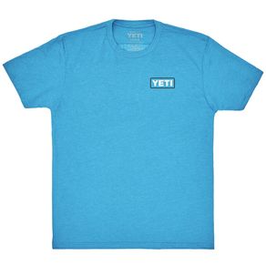 YETI Men\'s Spey Cast T-Shirt 2161835-Teal  Size md, teal