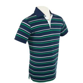 Bobby Jones Men\'s R18 Performance Blend Courtesy Stripe Polo 2161973-Navy  Size 2xl, navy