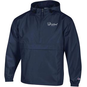 Barstool Sports Men\'s Golf X Champion Packable Jacket 2162495-Navy/White  Size xl, navy/white