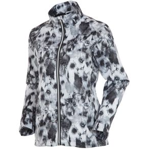 Sunice Women\'s Belmont Water Repellent Wind Jacket 2162618-Black Serenity Print  Size md, black serenity print