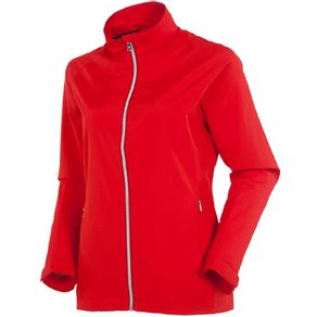 Sunice Women\'s Belmont Water Repellent Wind Jacket 2162619-Scarlet Flame  Size 2xl, scarlet flame