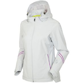 Sunice Women\'s Waterproof Robin Zephal Z-Tech Hooded Full-Zip Jacket 2162823-Oyster/Dahlia  Size xs, oyster/dahlia