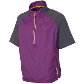 Sunice Men\'s Winston Packable Windshirt 2162869-Plum/Charcoal  Size lg, plum/charcoal