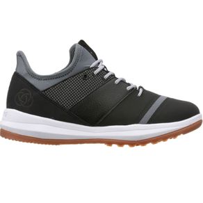 Athalonz Unisex EnVe Golf Performance Spikeless Golf Shoe 2164029-Black/Steel Gray  Size 7 M, black/steel gray