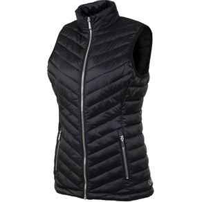 Sunice Women\'s Cardi Thinsulate Full-Zip Vest 2164684-Black  Size md, black