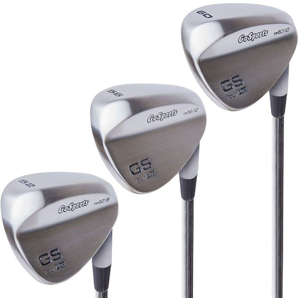 GoSports Tour Pro 52Âº 56Âº 60Âº 3PC Satin Wedge Set