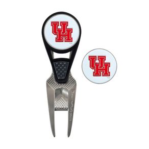 NCAA Repair Tool and Ball Marker 264961-University of Houston Cougars