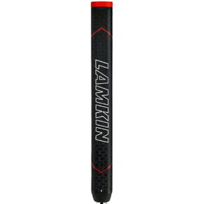 Lamkin Sink Fit Straight Putter Grip 3000496-Black/Red, black/red