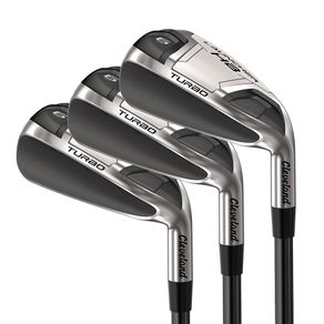 Cleveland Women\'s Launcher HB Turbo Iron Set 3004046-Right 7PC / 4-PW Graphite Ladies Stock Graphite