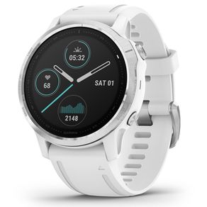 Garmin  Fenix 6S GPS Watch 3006640-White/White, white/white