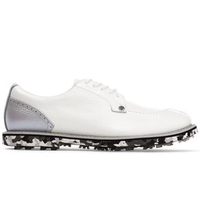 G/FORE Men\'s Camo Pintuck Gallivanter Spikeless Golf Shoes 3008783-Snow/Nimbus  Size 9.5 M, snow/nimbus