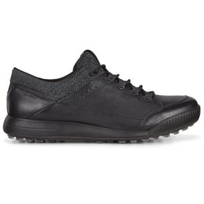 ECCO Men\'s Golf Street Retro Spikeless Golf Shoes 3015301-Black  Size euro41, black