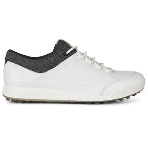 ECCO Men\'s Golf Street Retro Spikeless Golf Shoes 3015311-Bright White  Size euro42, bright white