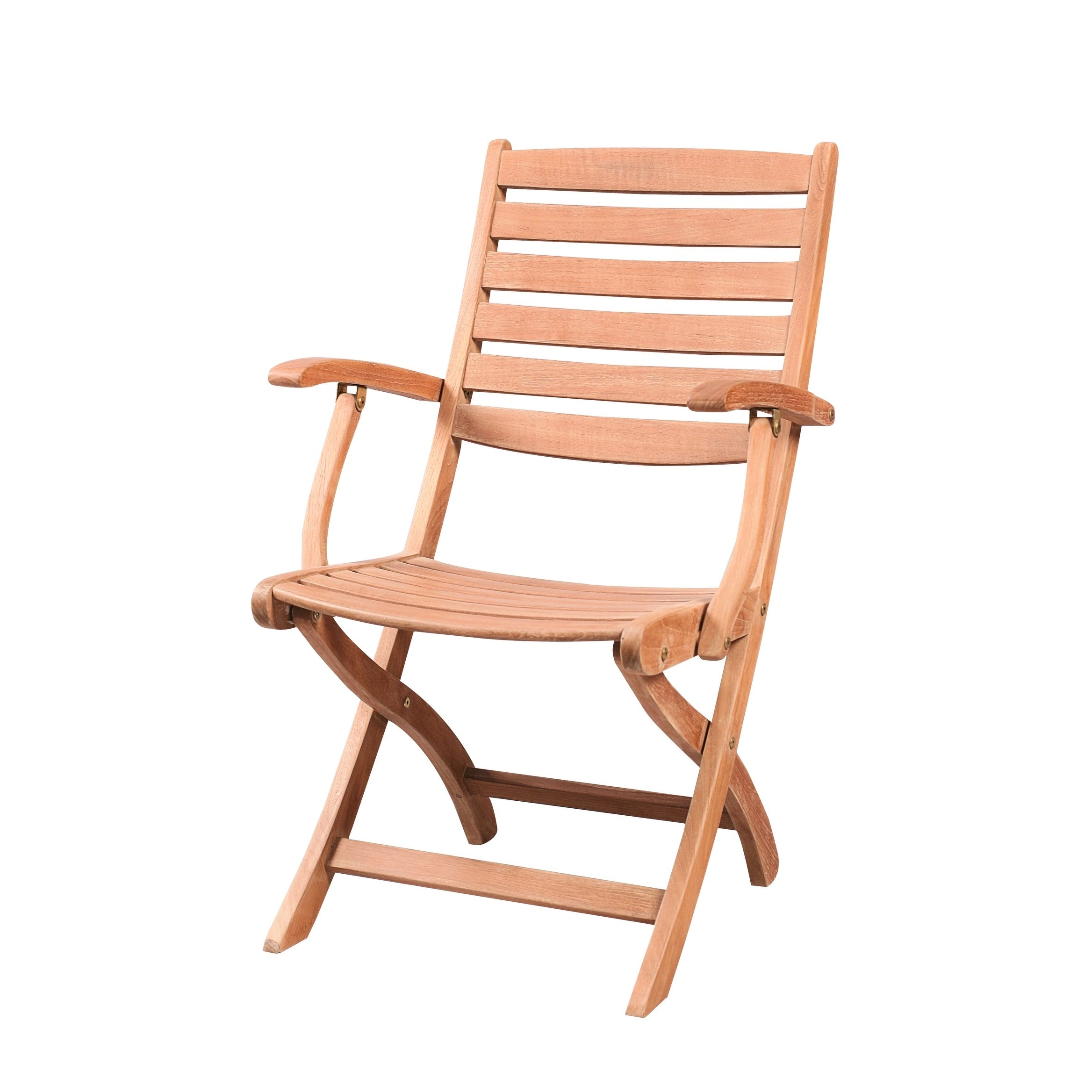 Clint Outdoor Teak Folding Armchair