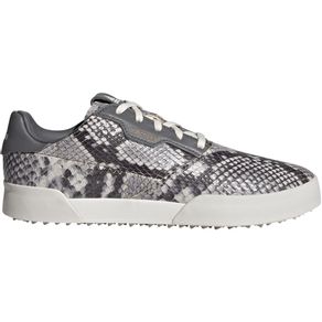 adidas Women\'s Adicross Retro Spikeless Golf Shoes 3016968-White/Gray/White  Size 7 M, white/gray/white