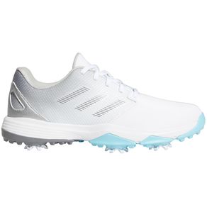 adidas Juniors\' ZG21 Golf Shoes 3017200-White/Gray/Hazy Sky  Size 5.5 M, white/gray/hazy sky