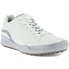 ECCO Biom Hybrid 1 Golf Shoes 3018964-White/Silver Metallic/White  Size euro43, white/silver metallic/white