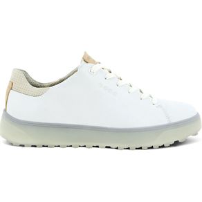 ECCO Women\'s Golf Tray Laced Spikeless Golf Shoes 3019010-Bright White  Size euro38, bright white