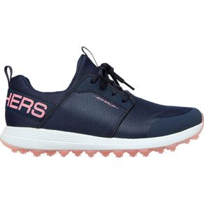 Skechers Women\'s GO GOLF Max Sport Spikeless Golf Shoes 3019650-Navy/Pink  Size 9.5 M, navy/pink