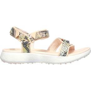 Skechers Women\'s GO GOLF 600 Sandal Charms Spikeless Golf Shoes 3019 Size 829-Light Pink/Multi  Size 8 M, light pink/multi