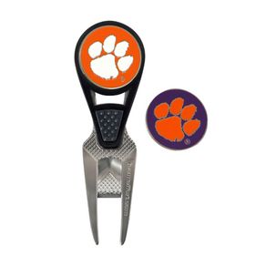NCAA Repair Tool and Ball Marker 323023-Clemson University Tigers