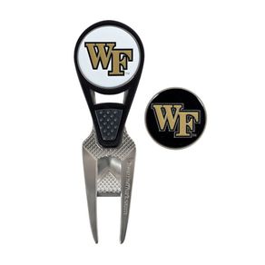 NCAA Repair Tool and Ball Marker 323032-Wake Forest University Demon Deacons