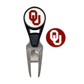 NCAA Repair Tool and Ball Marker 323034-University of Oklahoma Sooners