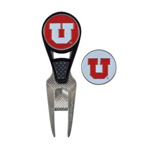 NCAA Repair Tool and Ball Marker 323092-University of Utah Utes, University of Utah Utes