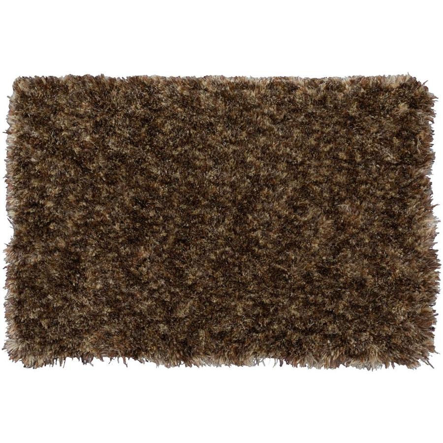 Addison Rugs Retreat 2 x 3 Fudge Indoor Animal Print Mid-Century Modern Handcrafted Throw Rug Polyester in Brown | ART22FU2X3