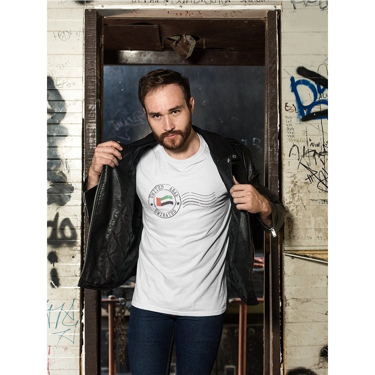 United Arab Emirates Stamp Tee Men's -Image by Shutterstock