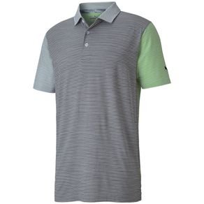 Puma Men\'s Cloudspun Mutli Color Polo 4003729-Greenery  Size md, greenery