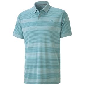 Puma Men\'s Landing Polo 4003964-Milky Blue  Size lg, milky blue