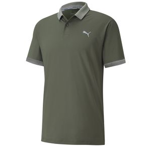 Puma Men\'s Lions Polo 4004420-Thyme  Size lg, thyme