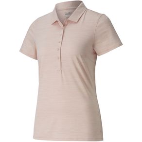 Puma Women\'s Daily Polo 4004634-Peachskin Heather  Size sm, peachskin heather