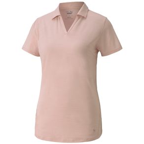 Puma Women\'s Cloudspun Free Polo 4004941-Peachskin  Size sm, peachskin