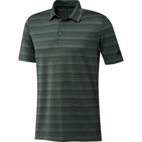 adidas Men\'s Heathered Primegreen Polo 4020282-Green Oxide/Black  Size sm, green oxide/black