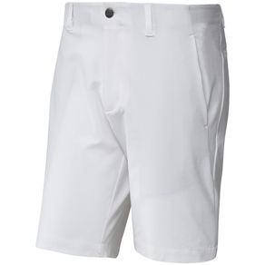adidas Men\'s Ultimate365 3-Stripes Shorts 4021095-White  Size 34, white