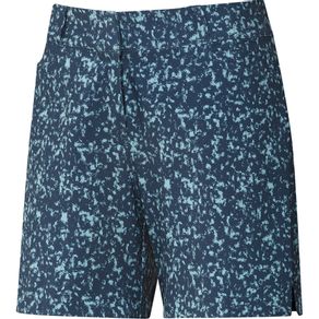 adidas Women\'s Primegreen Printed 5-Inch Shorts 4021655-Crew Navy  Size 12, crew navy