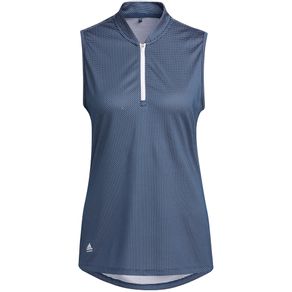 adidas Women\'s Equipment Primegreen Sleeveless Polo 4023665-Crew Navy  Size xs, crew navy