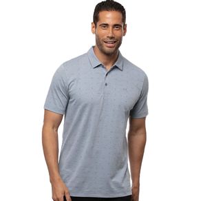 TravisMathew Men\'s Brew Boys Polo 4024509-Heather Federal Blue  Size lg, heather federal blue
