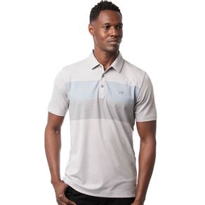 TravisMathew Men\'s Take Comfort Polo 4035299-Heather Light Gray  Size lg, heather light gray