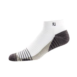 FootJoy Men\'s Techsof Tour Sport Socks 449746-White  Size size 7-12, white