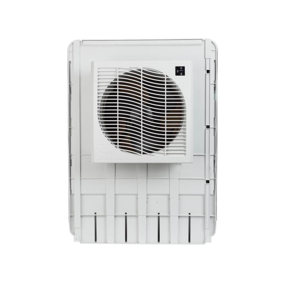 MasterCool 1600-sq ft Window Evaporative Cooler (3200-CFM) in White | MCP44