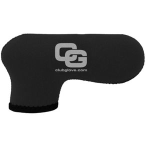 Club Glove Neoprene Deluxe Putter Headcover 465460-Black, black