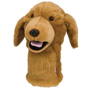 Daphne Dogs  Size DRIVER Headcover 465860-Golden Retriever, golden retriever
