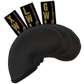 Club Glove Gloveskin Iron Headcovers - 3PC 466819-Black  Size oversize, black