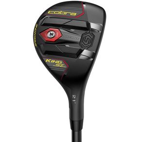 Cobra King SPEEDZONE Hybrid - Black/Yellow 5001187-Right 5 Hybrid Graphite Senior UST RECOIL ESX