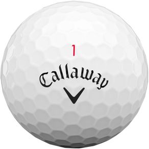 Callaway Chrome Soft X Golf Balls 5001780-White DOZEN, white