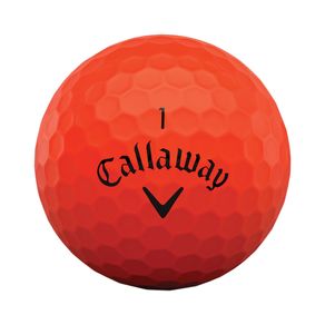 Callaway Superhot Bold Matte Golf Balls - 15PK 5001789-Red 15 PACK, red