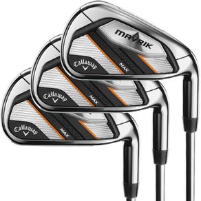 Callaway Mavrik Max Iron Set 5002034-Right 8PC / 4-PW + AW Steel Stiff KBS MAX 80G